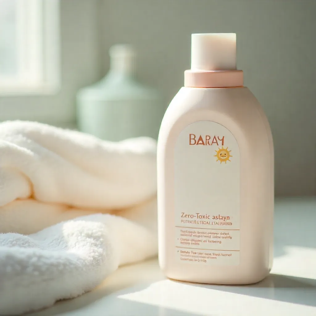 Gentle baby laundry care